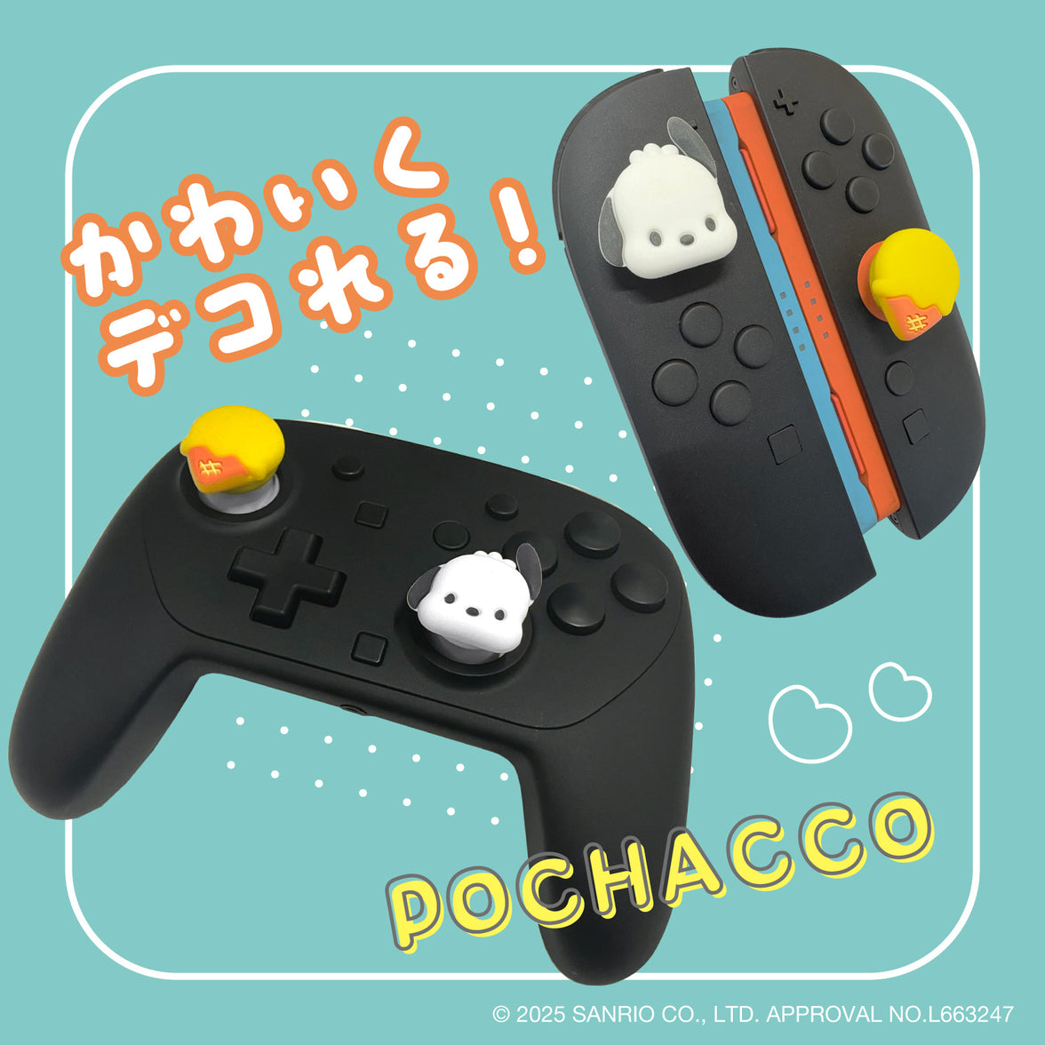 Allone Sanrio Joystick Cover for Nintendo Switch 2 Joy-Con / Pro Controller/ PS4 Controller / PS5 Controller