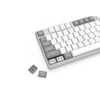 Redragon Scissor Wireless Office Keyboard White-Gray (BK-7114WG)