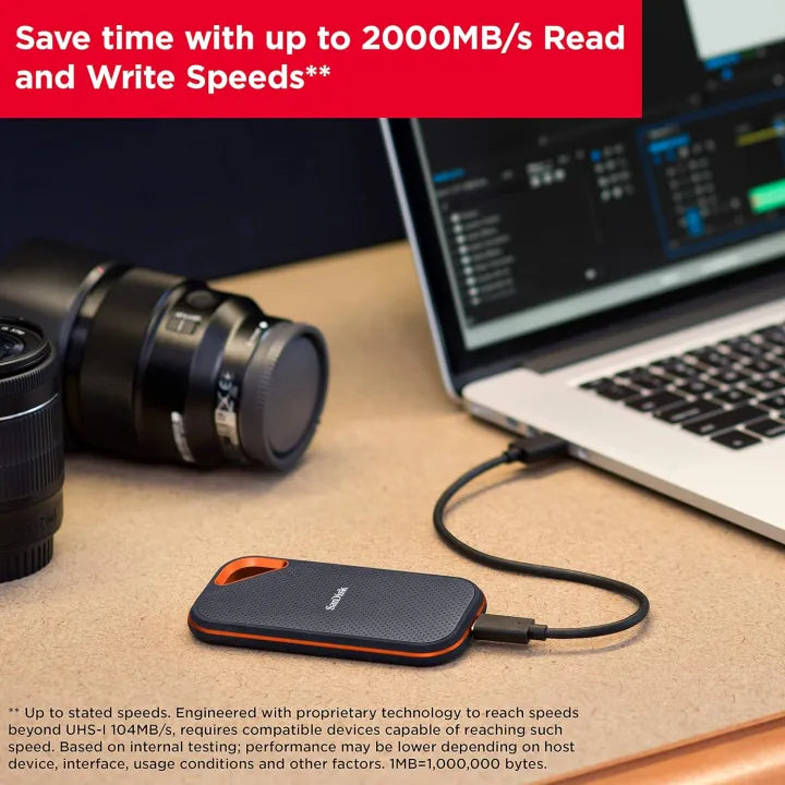 SanDisk Extreme Pro Portable SSD SDSSDE81-1T00-G25 1TB