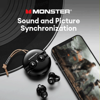 Monster XKT21 Bone Conduction Earphones Wireless Ear Clip Freeclip