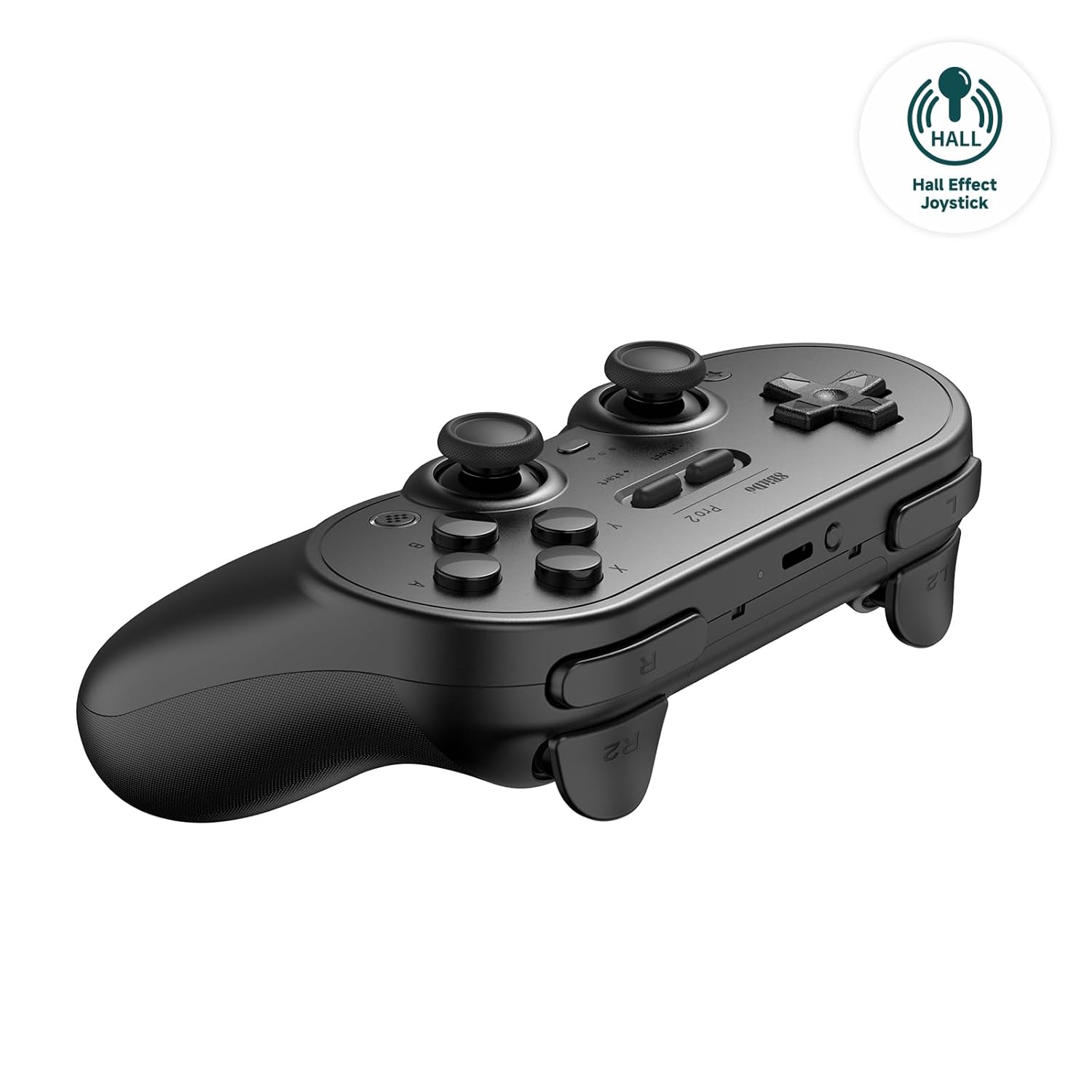 8bitdo Pro 2 Bluetooth Gamepad Hall Ed. For Windows/Android/Apple/MacOS/Steam