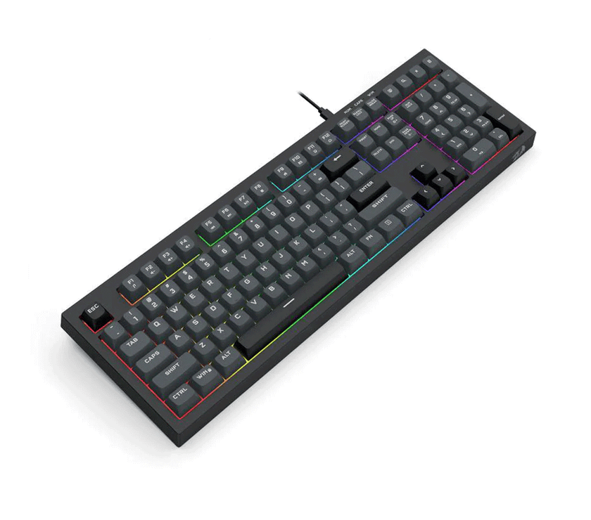 Redragon (K518-RGB-C) CRUX 108 Key Wired RGB Membrane Gaming Keyboard