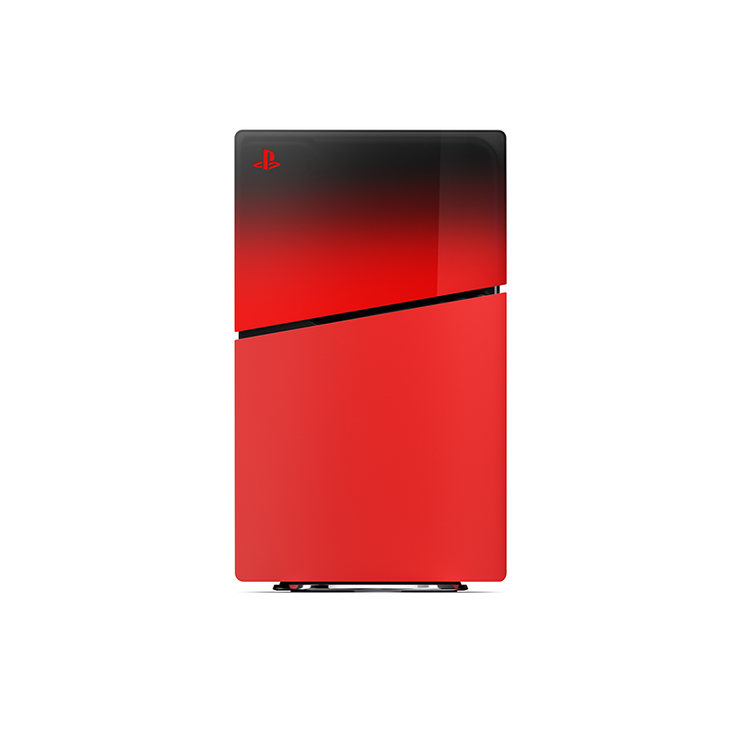 Sony PlayStation 5 Console Covers - Techno Red