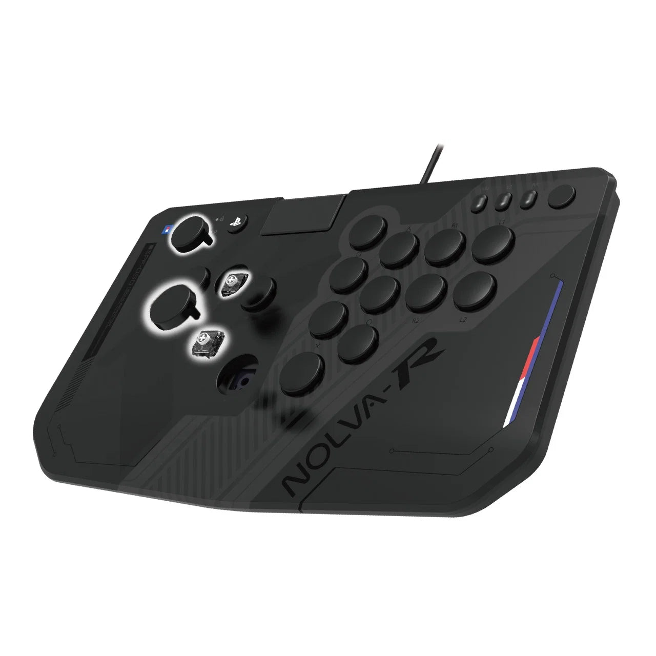Hori Nolva Reactor Mechanical All-Button Arcade Controller for PS5/PS4/PC (SPF-050A)