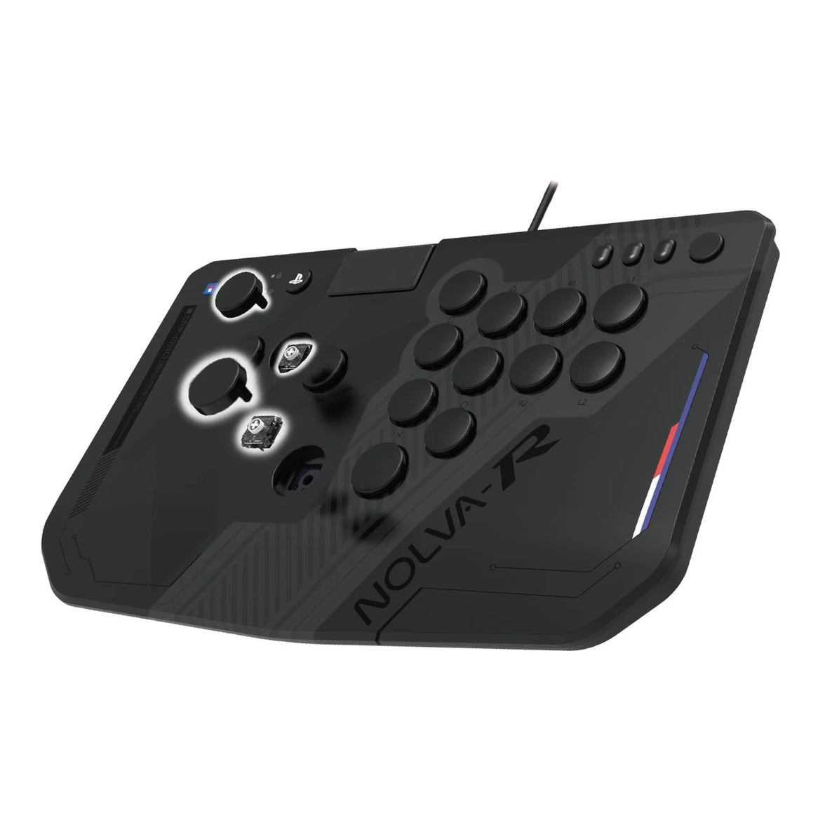 Hori Nolva Reactor Mechanical All-Button Arcade Controller for PS5/PS4/PC (SPF-050A)