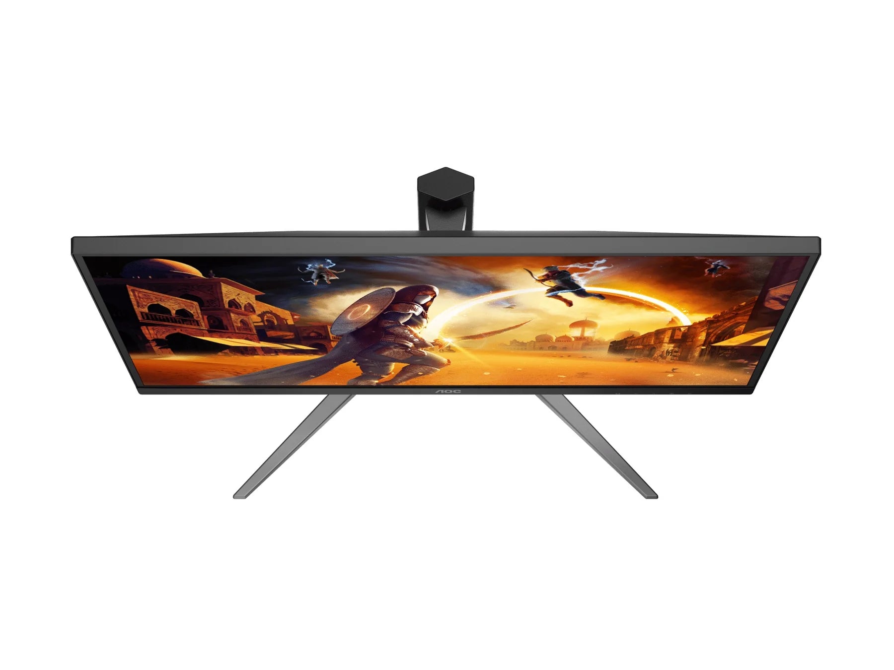 AOC U27G4/71 27" UHD (3840x2160) Dual Mode (FHD @ 320Hz or UHD @ 160Hz) 0.5ms MPRT Adaptive-Sync Fast IPS Gaming Monitor with Tilt, Pivot, Swivel & Height Adjustment (Black/Red)