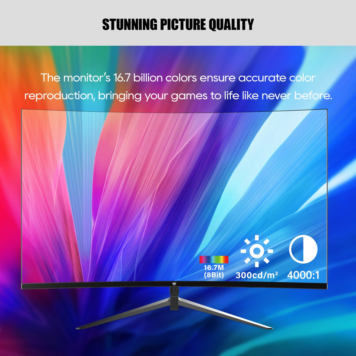 GXM GX24RFA 24” VA FHD 200Hz Curved Gaming Monitor