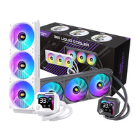Lovingcool 360mm ARGB Liquid Cooler with Temp Screen