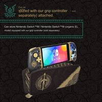 Hori Wide Cargo Pouch The Legend Of Zelda Tears Of The Kingdom for Switch V2/OLED NSW-435A