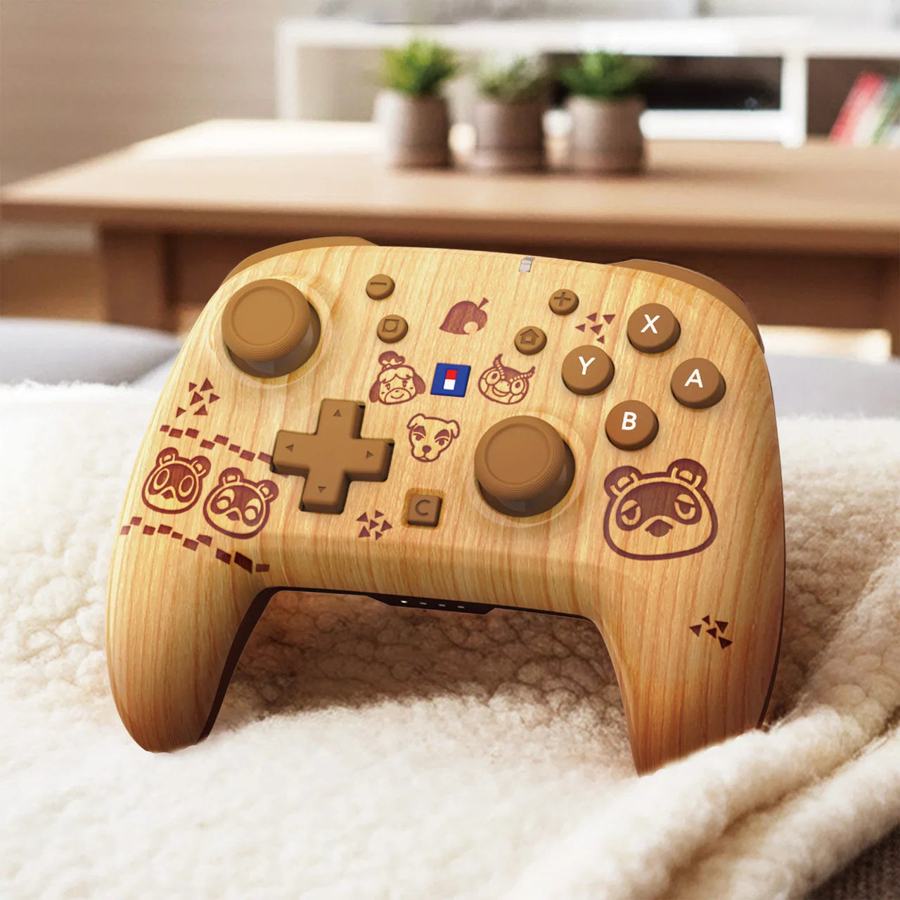 Hori Animal Crossing Wireless Horipad Turbo Controller for Nintendo Switch 2 (NSX-205A)