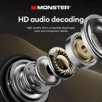 Monster XKT20 Bluetooth Earphone HIFI Sound Quality Smart Touch