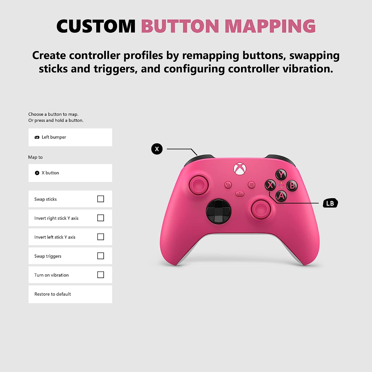 Xbox Series X controller [Deep Pink]