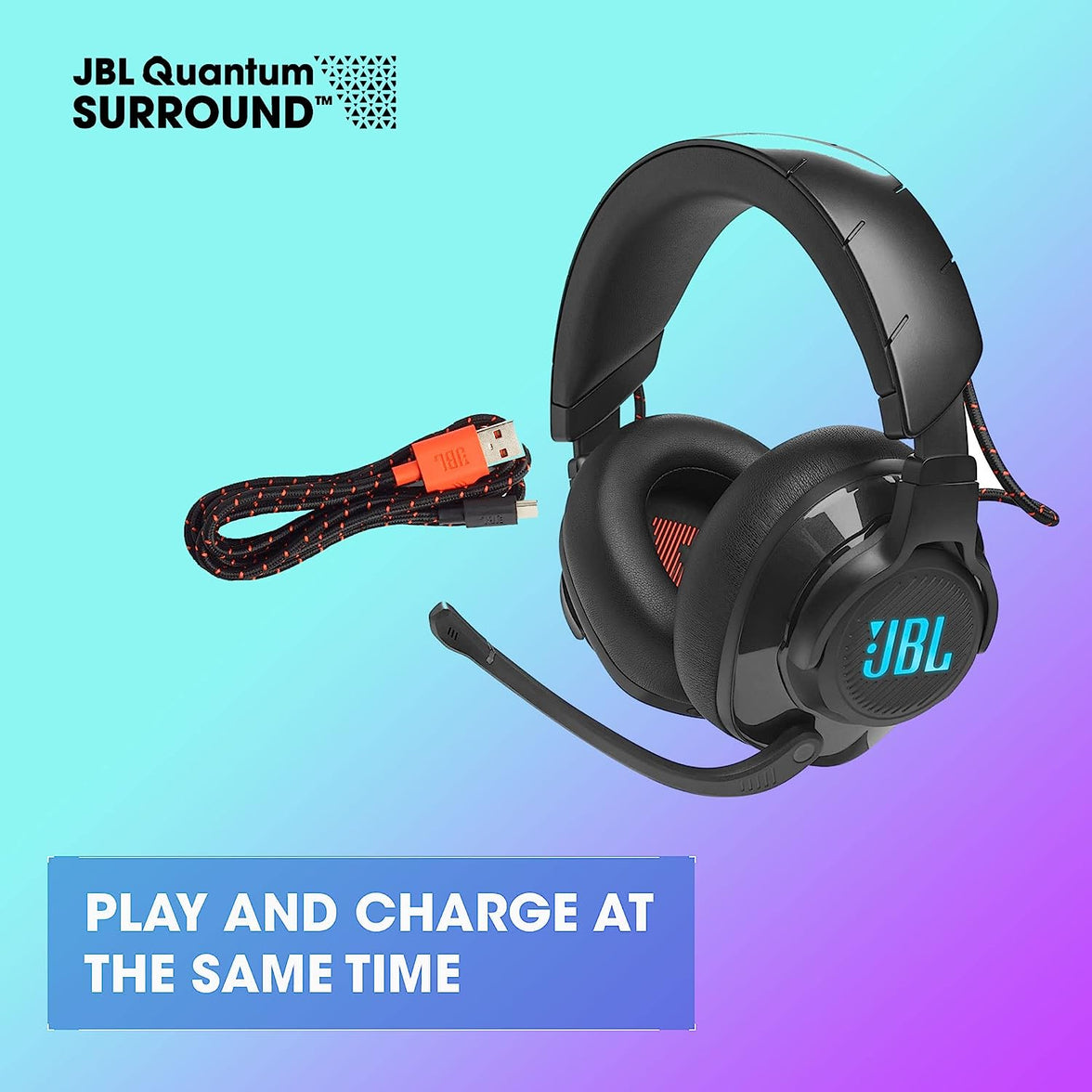 JBL Quantum 610 Wireless Over-Ear Gaming Headset [Black]