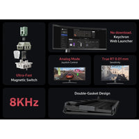 Keychron C75 TMR 8K Wired 75% Magnetic Hot-Swappable Keyboard (C75H-M1-PH)