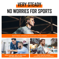 Onikuma T37 Wireless Earphone White Orange