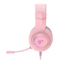 Redragon Hylas RGB 7.1 Surround Sound Gaming Headset Pink (H371P)