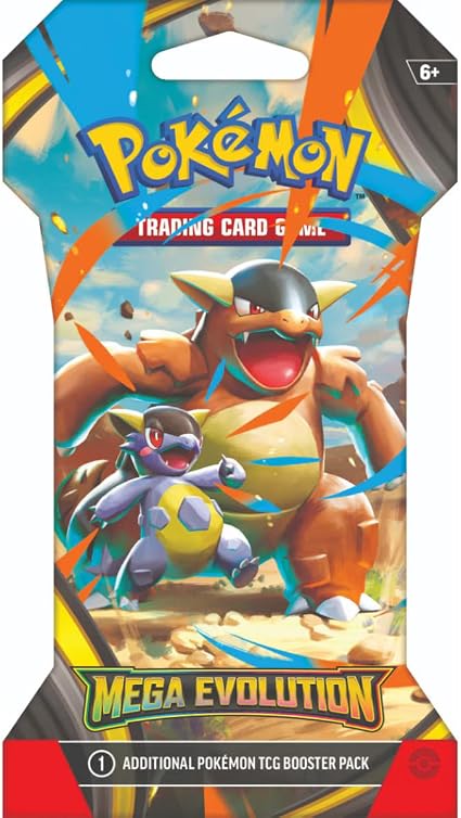 Pokemon TCG: Mega Evolution (ME-01) Sleeved Booster Pack (ENG)