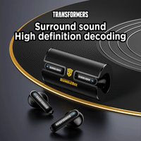 Transformers TF-T02 Bluetooth Earphone Smart touch HD