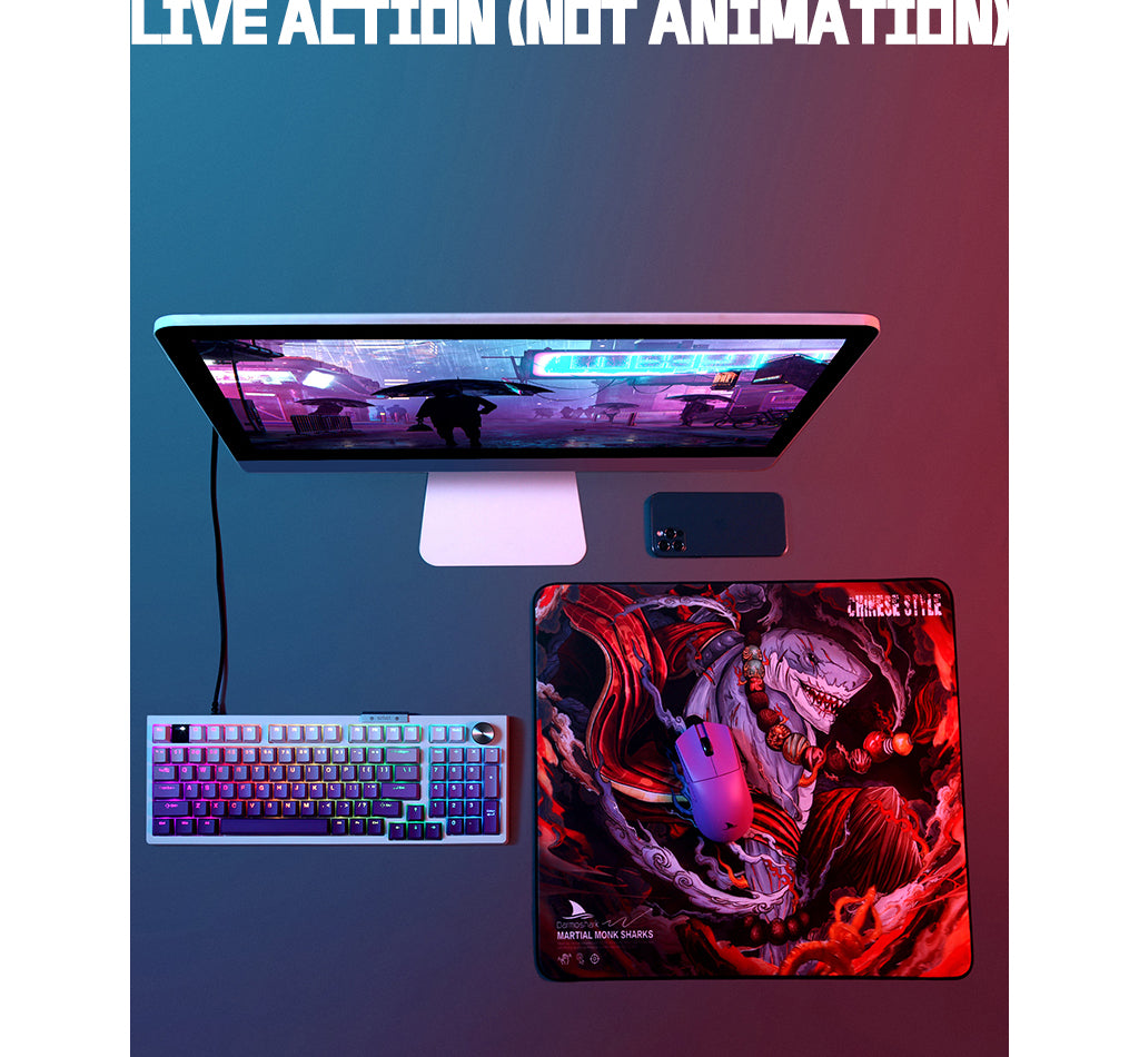 Darmoshark Top98 RGB Wired Gaming Keyboard