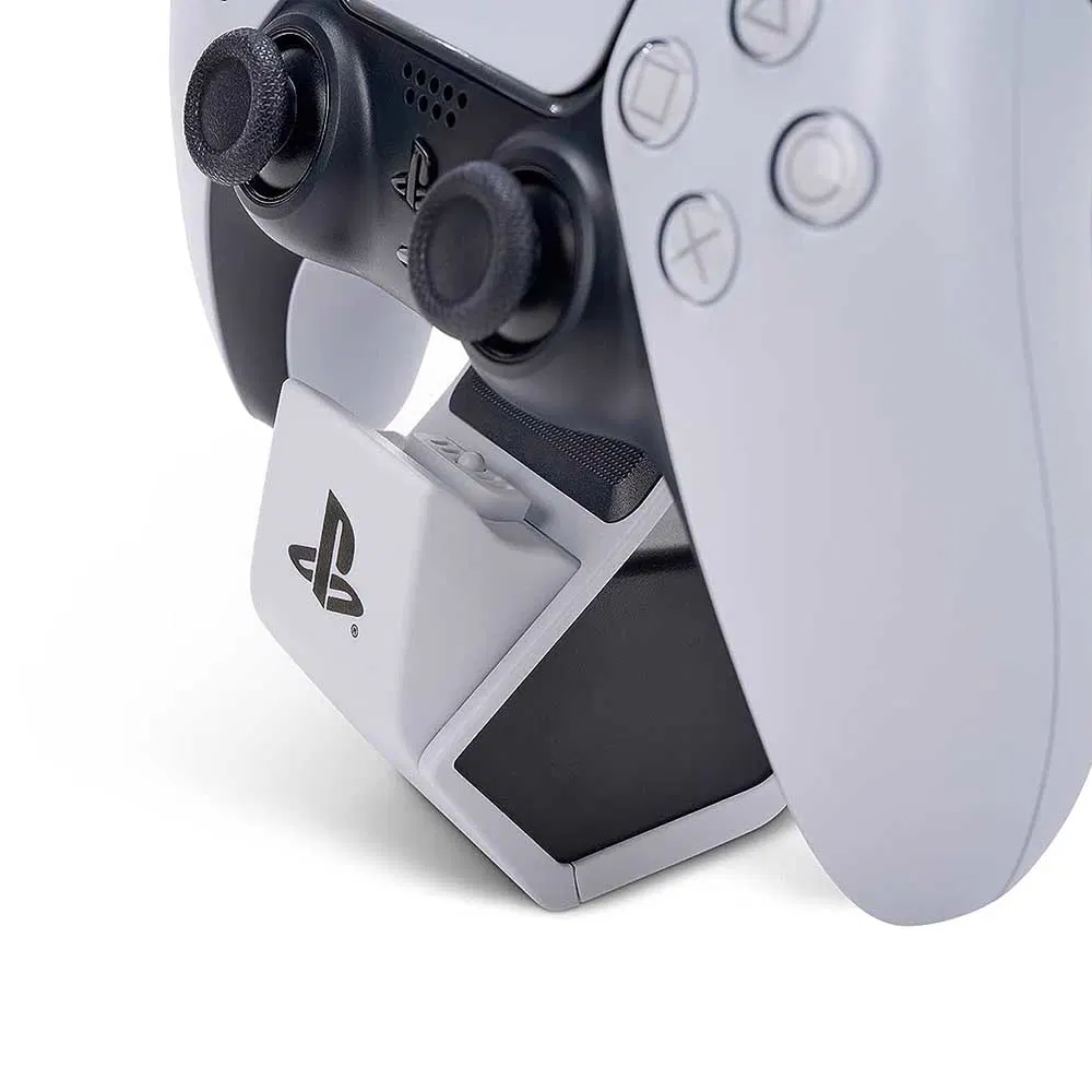 PowerA Twin Charging Station for PS5 DualSense Controllers (White) 1522855-01