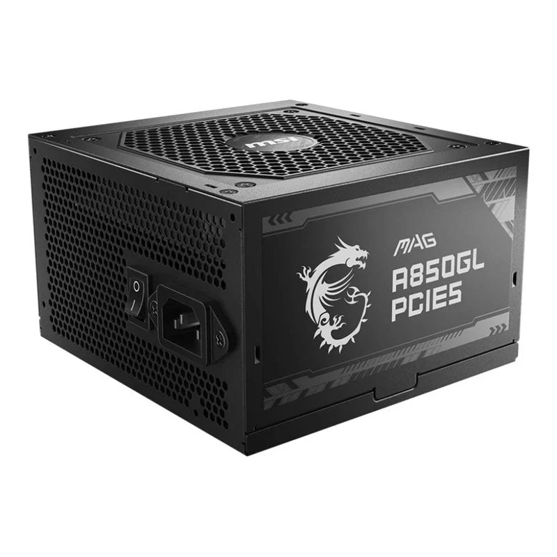 MSI PSU 850W MAG A850GL PCIE5 80+ Gold Full Modular PSU