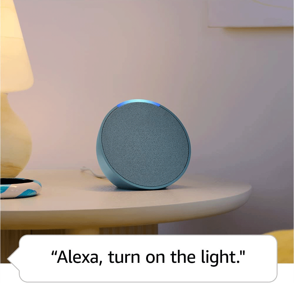 Amazon - Echo Pop (1st Generation) Smart Speaker with Alexa