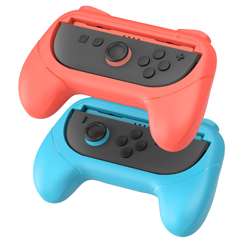 iPega Universal Game Grips for Nintendo Switch 2 Joy-Cons (Blue/Orange) PG-SW2055