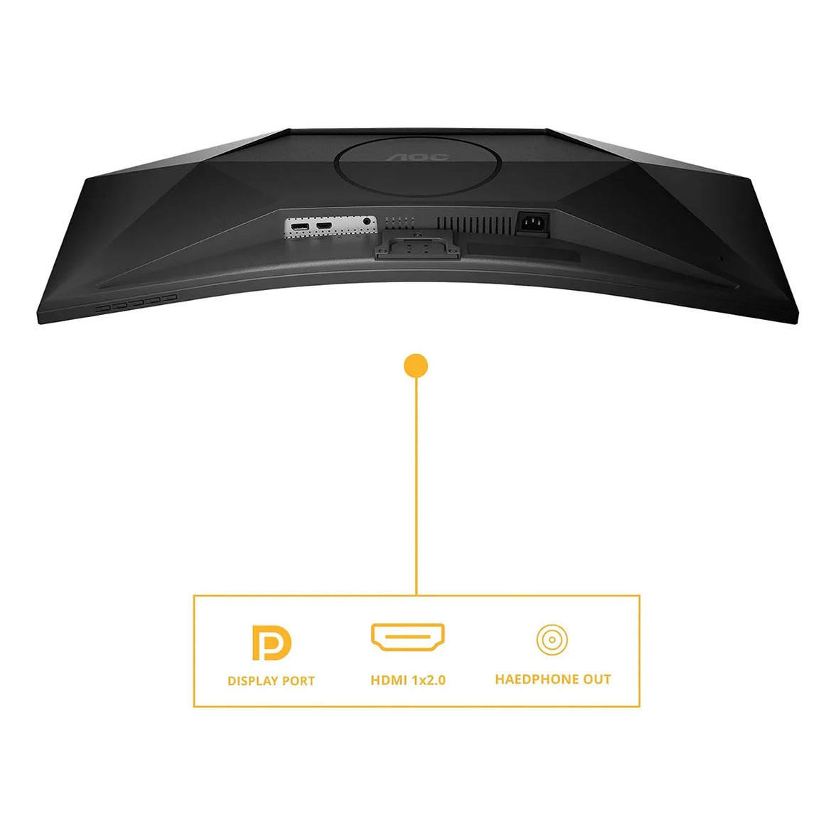 AOC CU34B3E 34" WQHD (3440x1440) 120Hz 1ms MPRT VA Curved Monitor (Black)