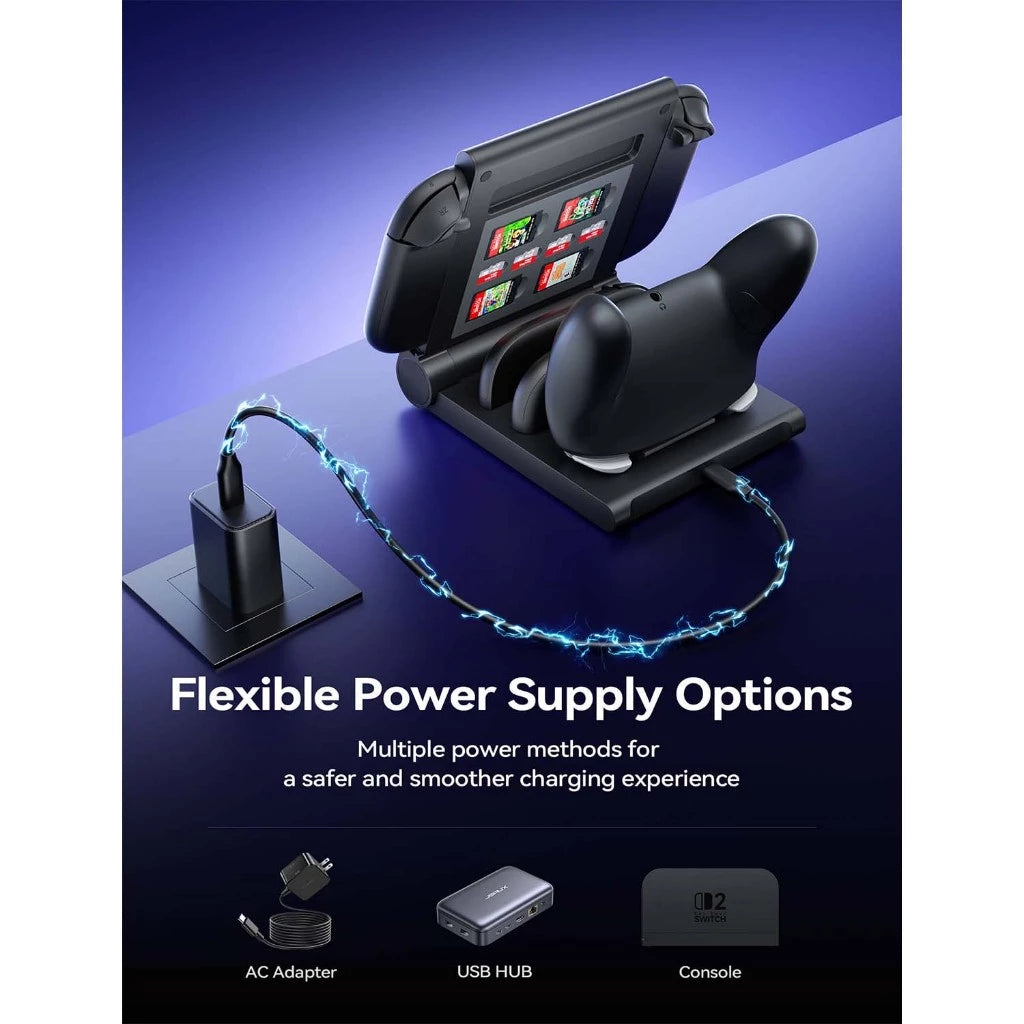 JSAUX Multi-Controller Energy Station for Nintendo Switch 2 GP0507