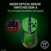 Razer Cobra Customizable Gaming Mouse - Minecraft Edition