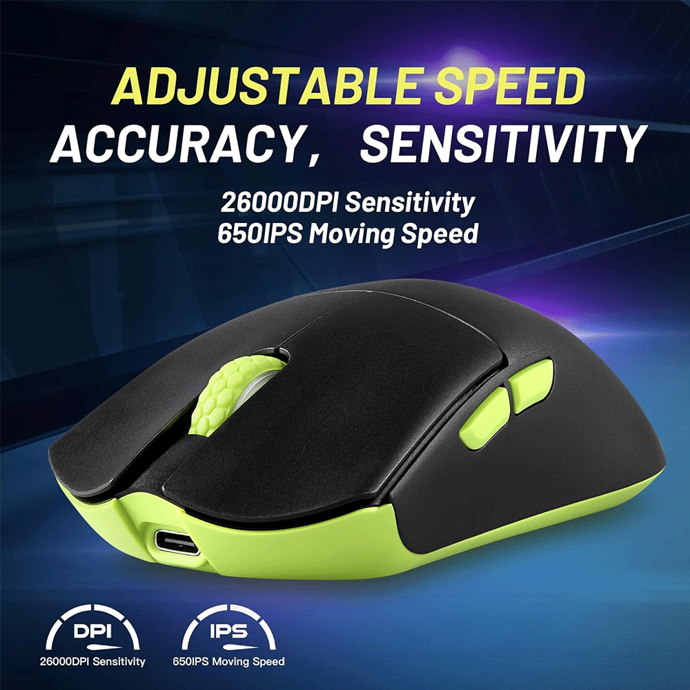 Darmoshark M3-4K Wireless Gaming Mouse [Black]