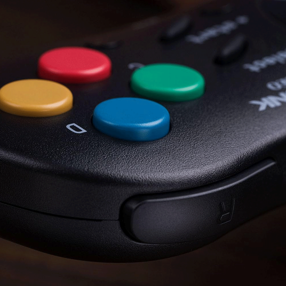 8BitDo NeoGeo Wireless Controller for Windows/NeoGeo Mini/Android [Black] [80HC01]