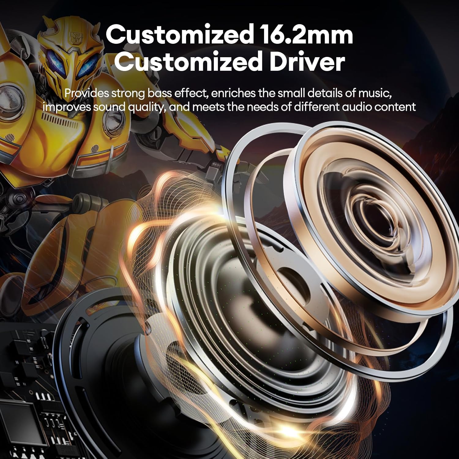 Transformers TF-T20 Bluetooth Earphone OWS Hanging Ear