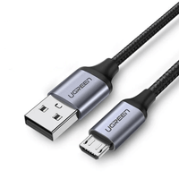 UGREEN Micro USB Male To USB 2.0 A Male Cable - 2m (Black) [US290/60148]