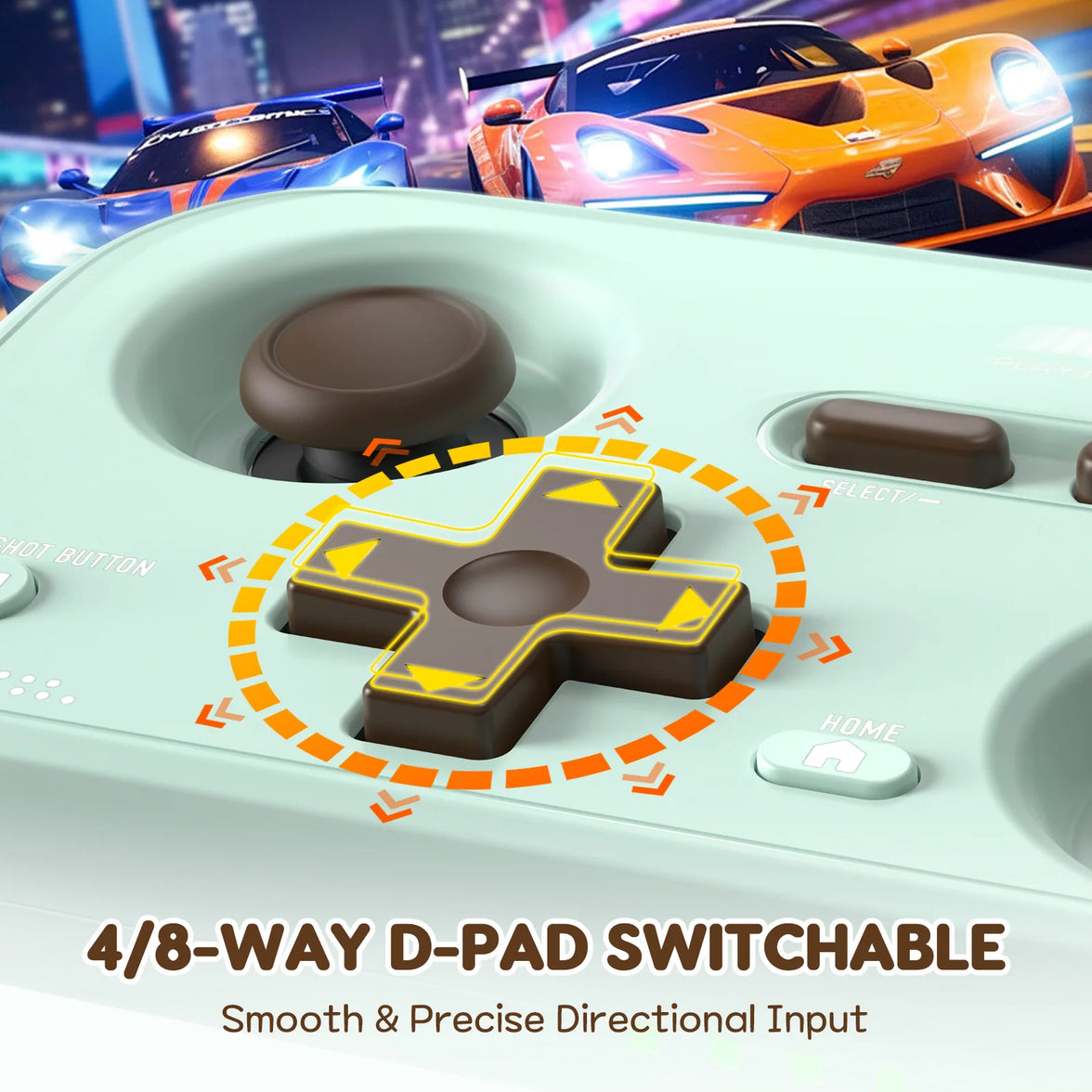 IINE Palm-Sized Retro Chronos Controller