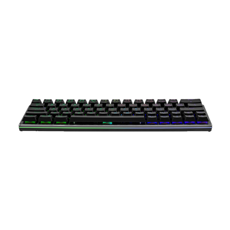 Cooler Master SK622 Wireless 60% Mechanical Keyboard Black With Low Profile Black- Red Switches
