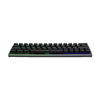 Cooler Master SK622 Wireless 60% Mechanical Keyboard Black With Low Profile Black- Red Switches