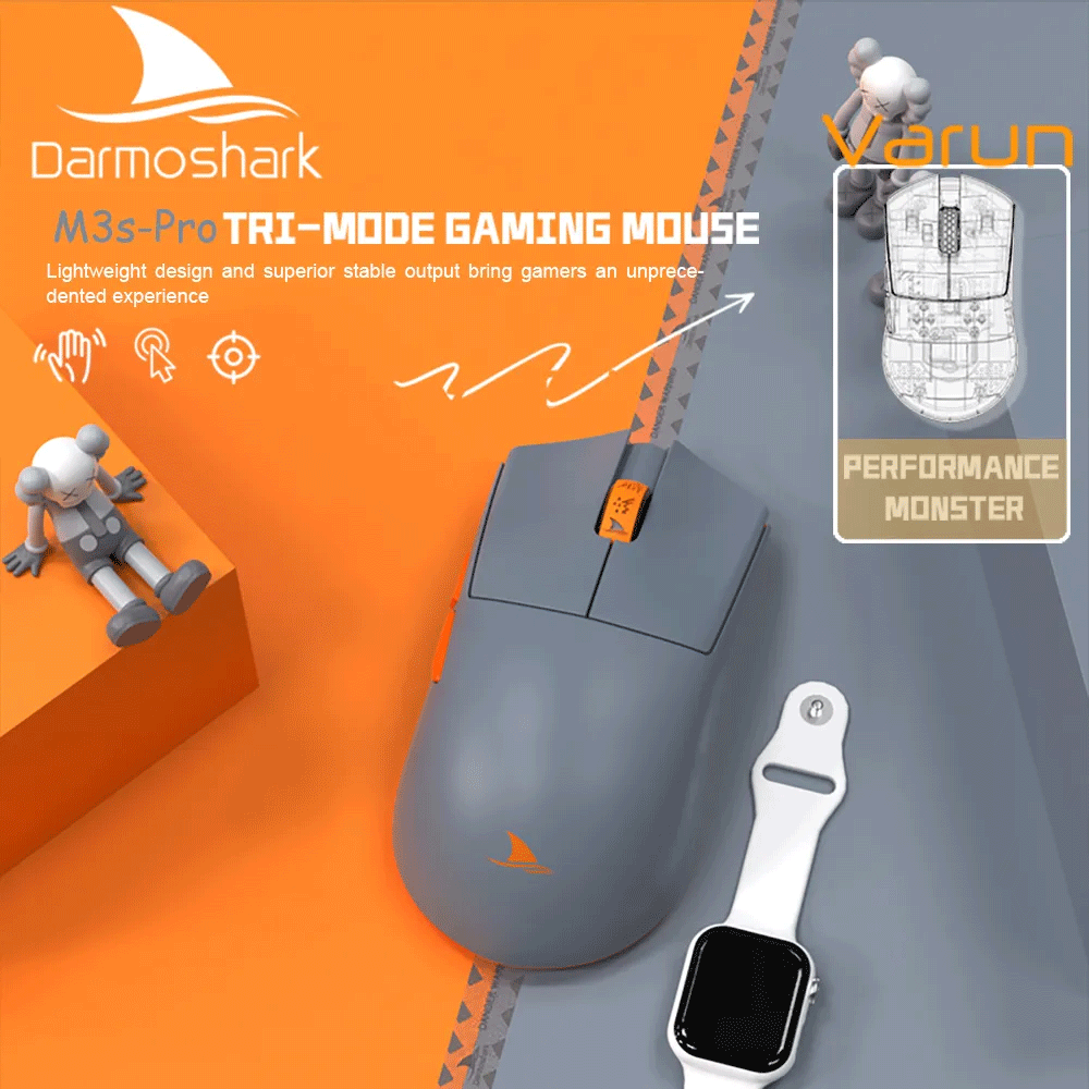 Darmoshark M3s Pro Varun Three-Mode Gaming Mouse