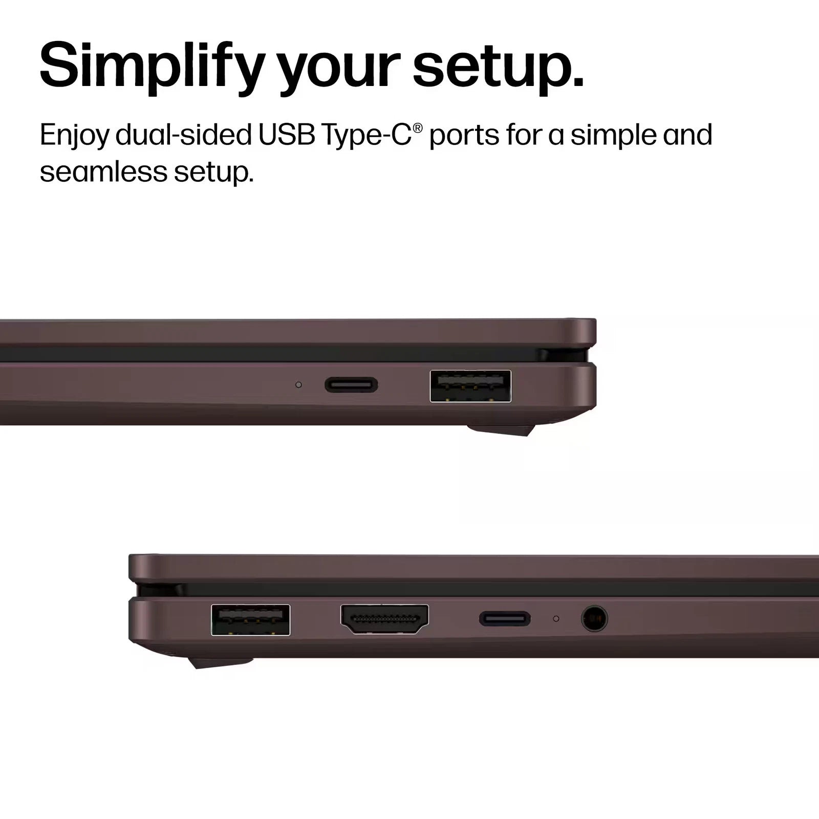 HP OmniBook X Flip 14" 2K OLED Touch 2-in-1 Copilot+ PC AMD Ryzen AI 5 430 16GB LPDDR5X RAM / 512GB SSD AMD Radeon 840M Graphics Win 11 Home Deep Espresso 14-KC0013DX