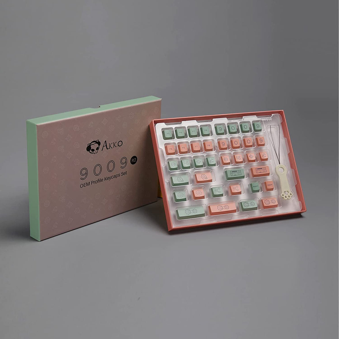 AKKO 9009 Retro R2 Industrial Style Novelty Keycaps (38-Key)