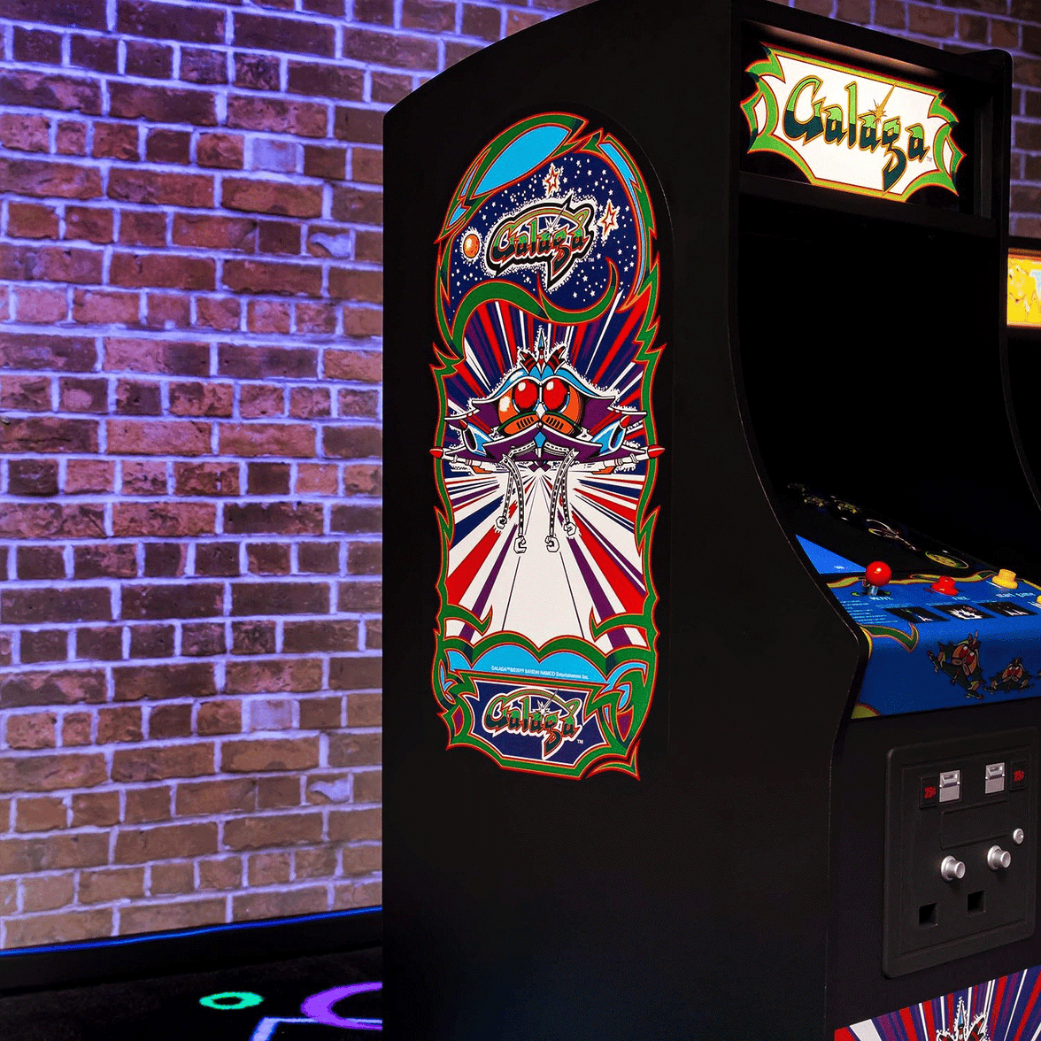 Galaga Quarter Scale Arcade Cabinet
