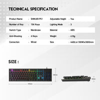 Fantech 5in1 Gaming Power Bundle Black (P51)