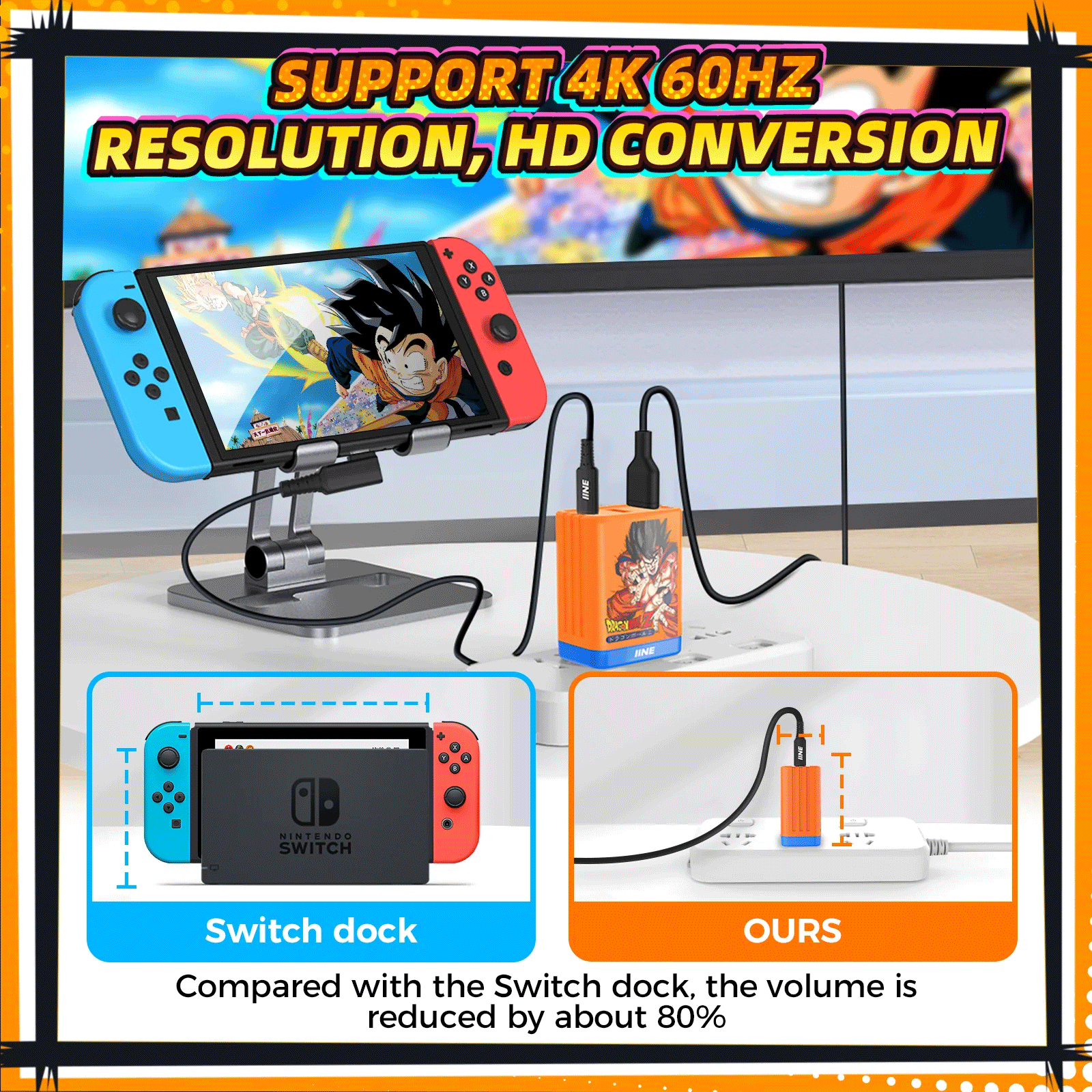 IINE 65W Multifunctional Charger Dragon Ball [L849] [L850]
