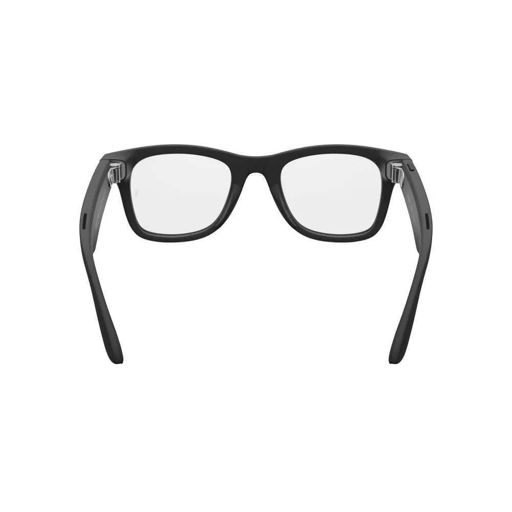 Ray-Ban Meta Wayfarer (Gen 2) Clear lenses Matte Black
