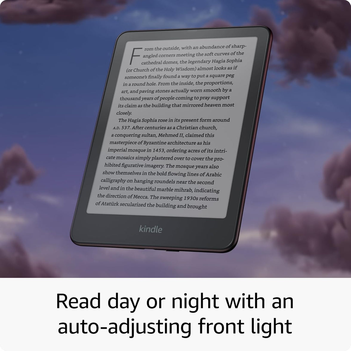 Kindle Paperwhite light adjusting