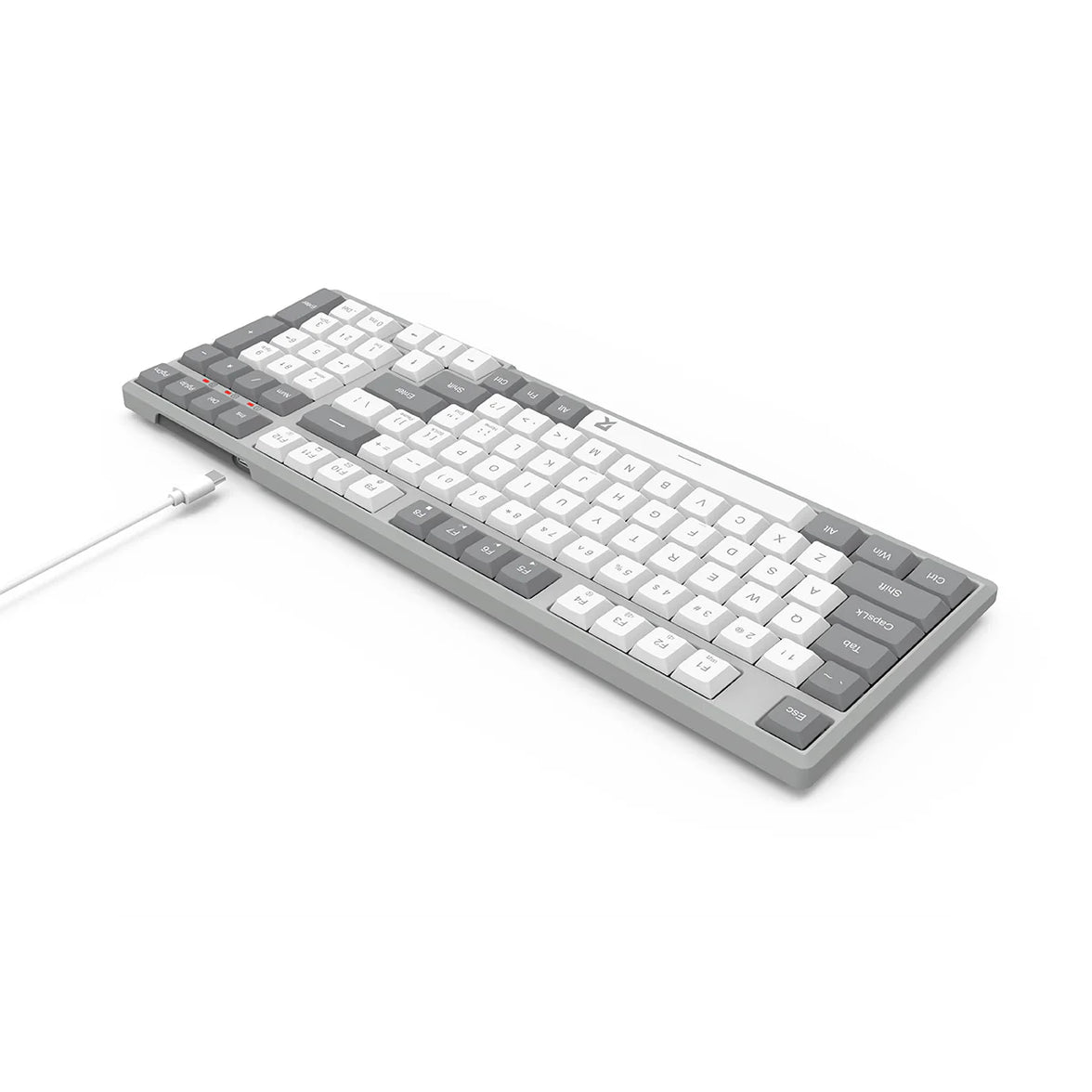 Redragon Scissor Wireless Office Keyboard White-Gray (BK-7114WG)