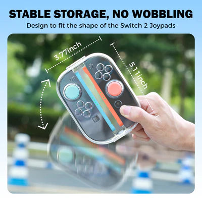 IINE Magnetic Transparent Storage Case for Nintendo Switch 2 L1164