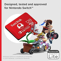 SanDisk MSD Nintendo Switch SDSQXAO 100MBs 128GB