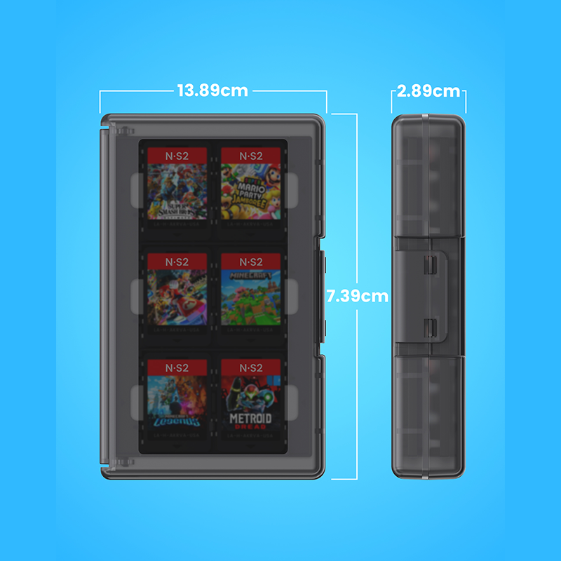 Transnovo 24-in-1 Game Card Storage Case for Nintendo Switch 2 NS-CC01