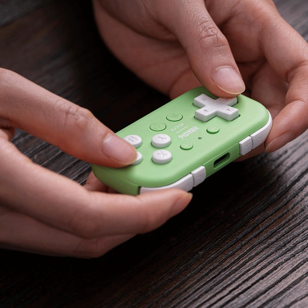 8bitdo Micro Bluetooth Gamepad For Switch/Android/IOS/Raspi/Keyboard Mode